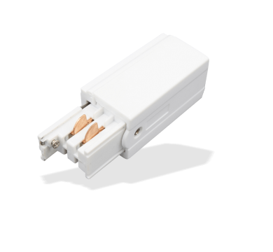 Tracklight Accessory – White 240V Initial Feed, allows connection from power supply