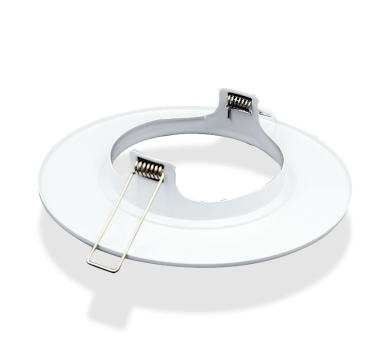 VIVA 110 LED Fixed Downlight Adaptor Ring 170 White