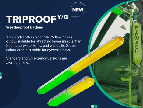 Triproof Yellow/Green | Weatherproof Battens