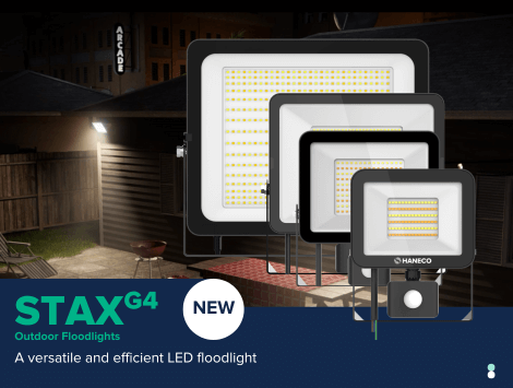 STAX G4 is a versatile and efficient LED floodlight