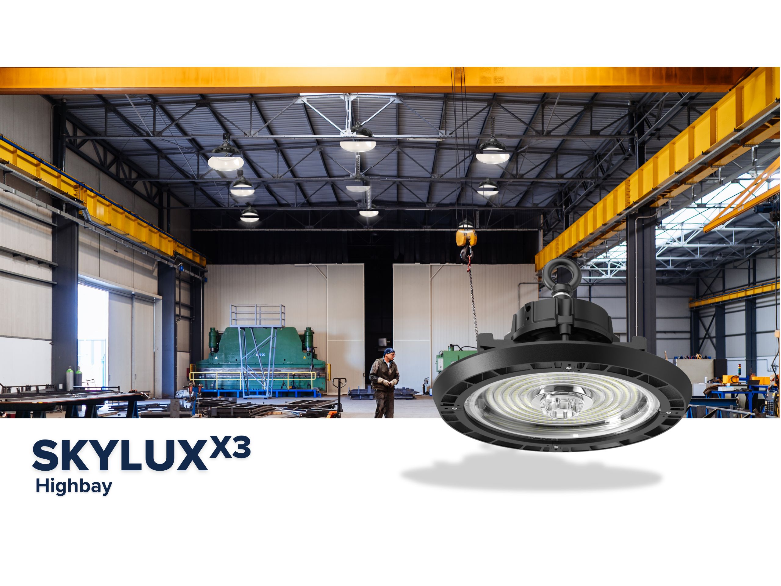 SKYLUX X3: 27-in-1 LED Highbay