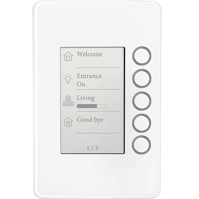 KASTA Hesperus 5-Button Multivue Screen