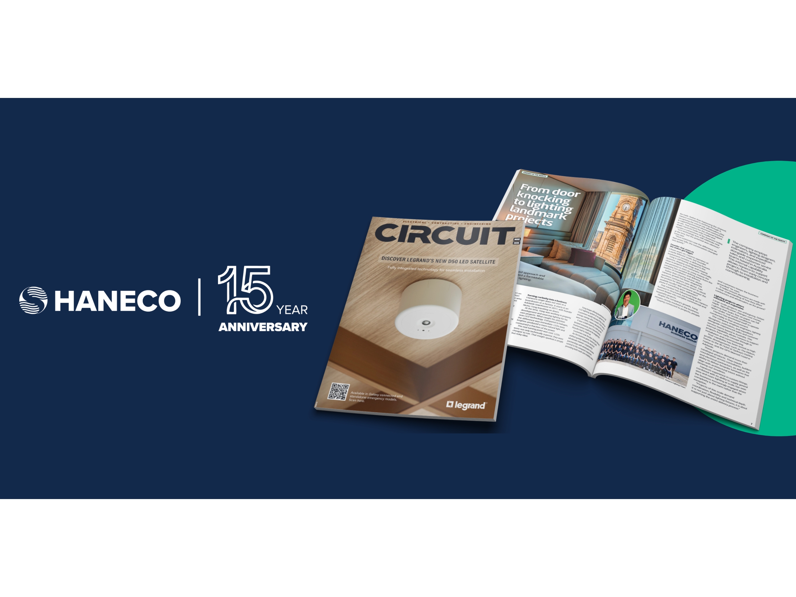 From Door Knocking to a National Lighting Landmark – Circuit Magazine